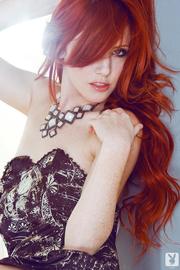 Glamour  Redhead Babe Elle Alexandra-05