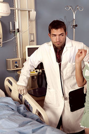 Sexy Nurse Gets Fucked By   The Doctor And A Patient-02