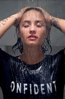 Demi Lovato Taking Cool Shower